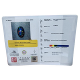 OPAL Ring 12.40 carat 750yg TD42 D6 with certificate