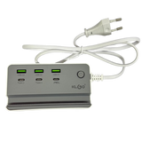 Power Socket 3 USB 3 Type C HB100