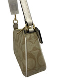 Coach Nolita 19 In Signature Canvas Beige