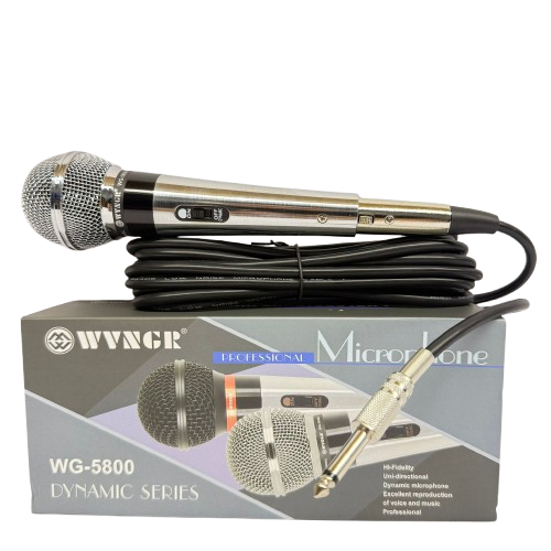 Wired Microphone Silver WG5800 Secondary image