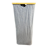 Laundry Bag W Wood Trim 40X33X75