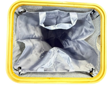 Laundry Bag W Wood Trim 40X33X75