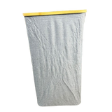 Laundry Bag W Wood Trim 40X33X75
