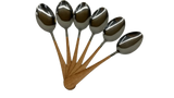 Dinner Spoon 6PC Wood Look UK022