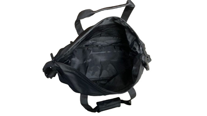 Shoulder Bag with Sling Strap – Waterproof/ Dark Grey/Black
