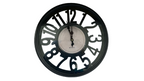 Skeleton Wall Clock ‚45cm (Black/Silver)