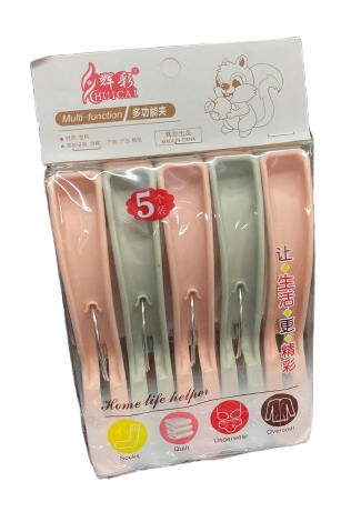 Large Clothes Peg Set – 5 Pieces Main image