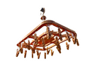Multi-Peg Rectangular Clothes Hanger