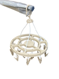 Round Clothes Clip Dryer with Pegs