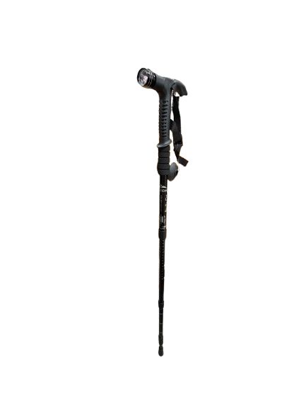 4-Fold Hiking Stick with Built-In Light Main image