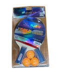 Table Tennis Bat Set – Pair + 3 Balls (Blister Pack, HJ L105)