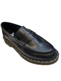 Black Leather Loafers