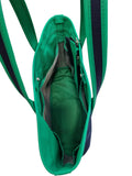 TOTE BAG-NAVY BLUE&GREEN