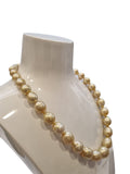 Golden South Sea Baroque Pearl Necklace