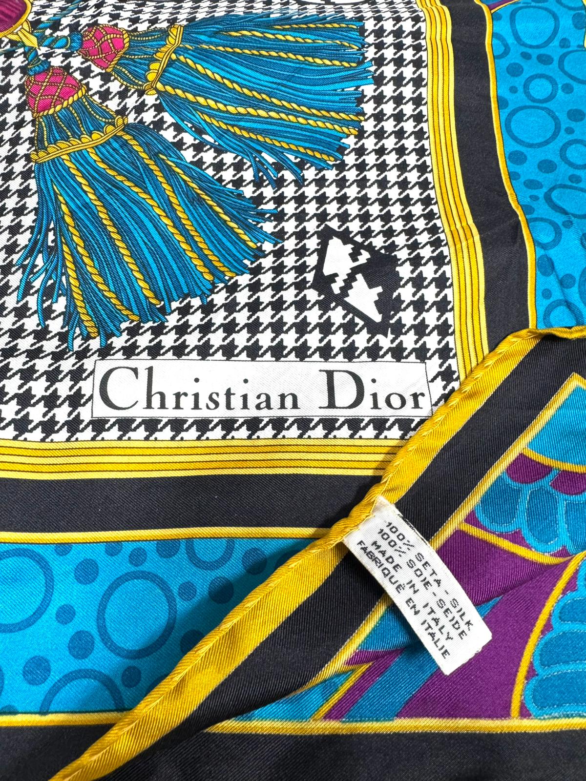 Christian Dior Silk Scarf