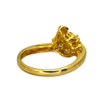 18k Yellow Gold Diamond Ring