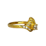 18k Yellow Gold Diamond Ring