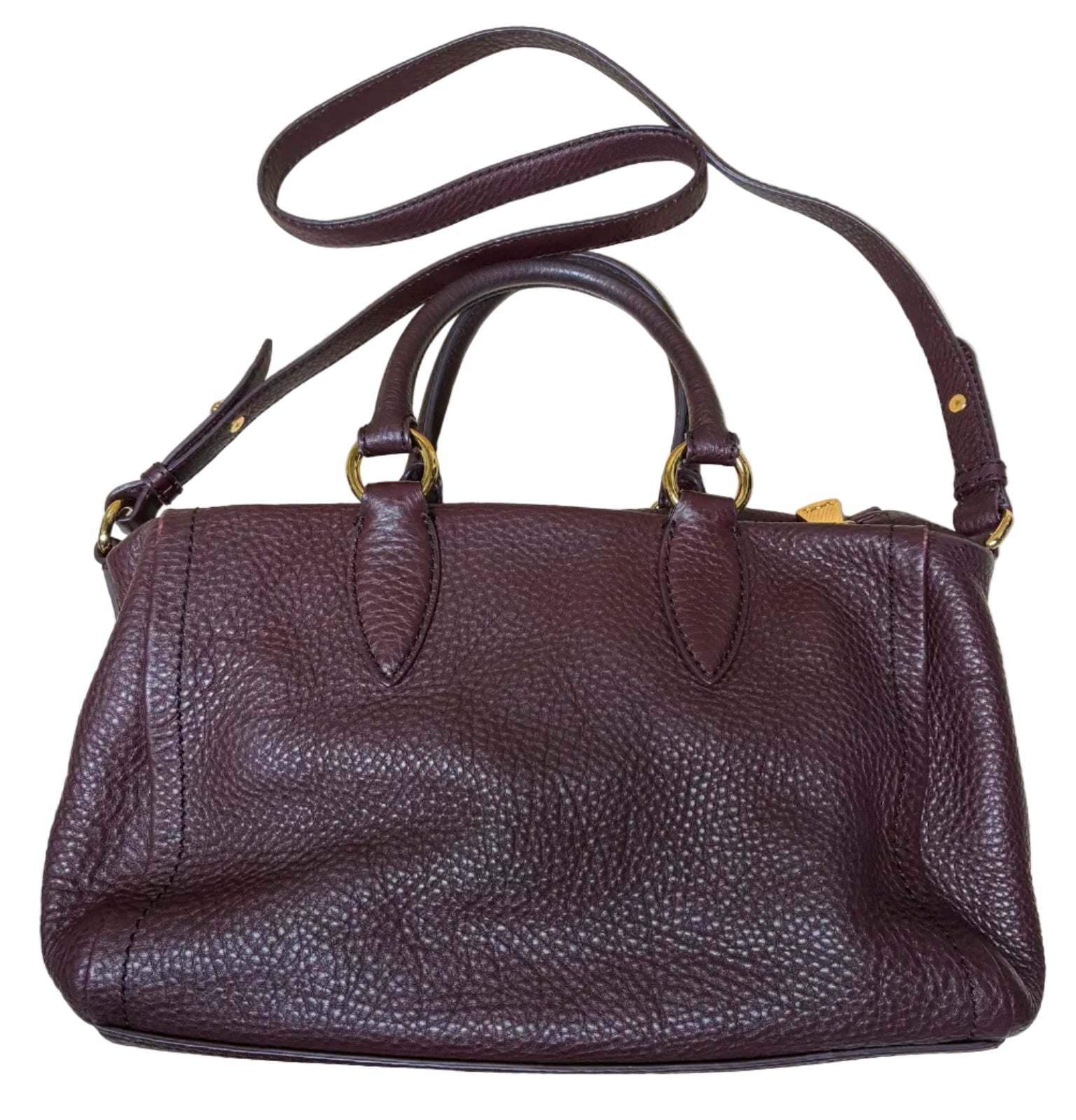 Bimba Y Lola Pebbled Leather Bowling Bag Secondary image