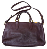 Bimba Y Lola Pebbled Leather Bowling Bag