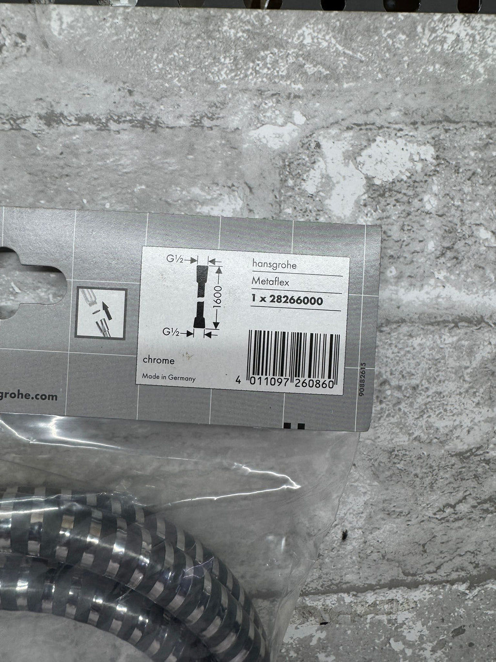 Hansgrohe 28266000 Brausenschlauch Metaflex C 1600mm