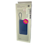 Xiaomi 33W Power Bank 20000mah Integrated Cable Blue