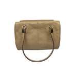 Coach J1394 Tote Beige Leather Bag