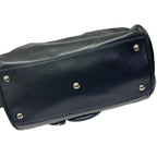 Saint Laurent Paris Saint Laurent Black Leather Duffel Bag