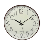 34 × 34cm Round Wall Clock with White Face - 5810
