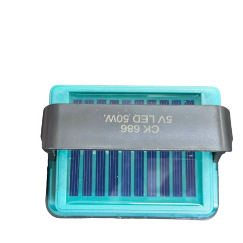 Rectangular Solar Work Light with Stand - 686
