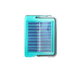 Rectangular Solar Work Light with Stand - 686