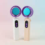 Foldable Handheld Power Fan with Chiller