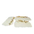 3-Piece Rectangular Serving Tray Stand Set - A5-40ABV
