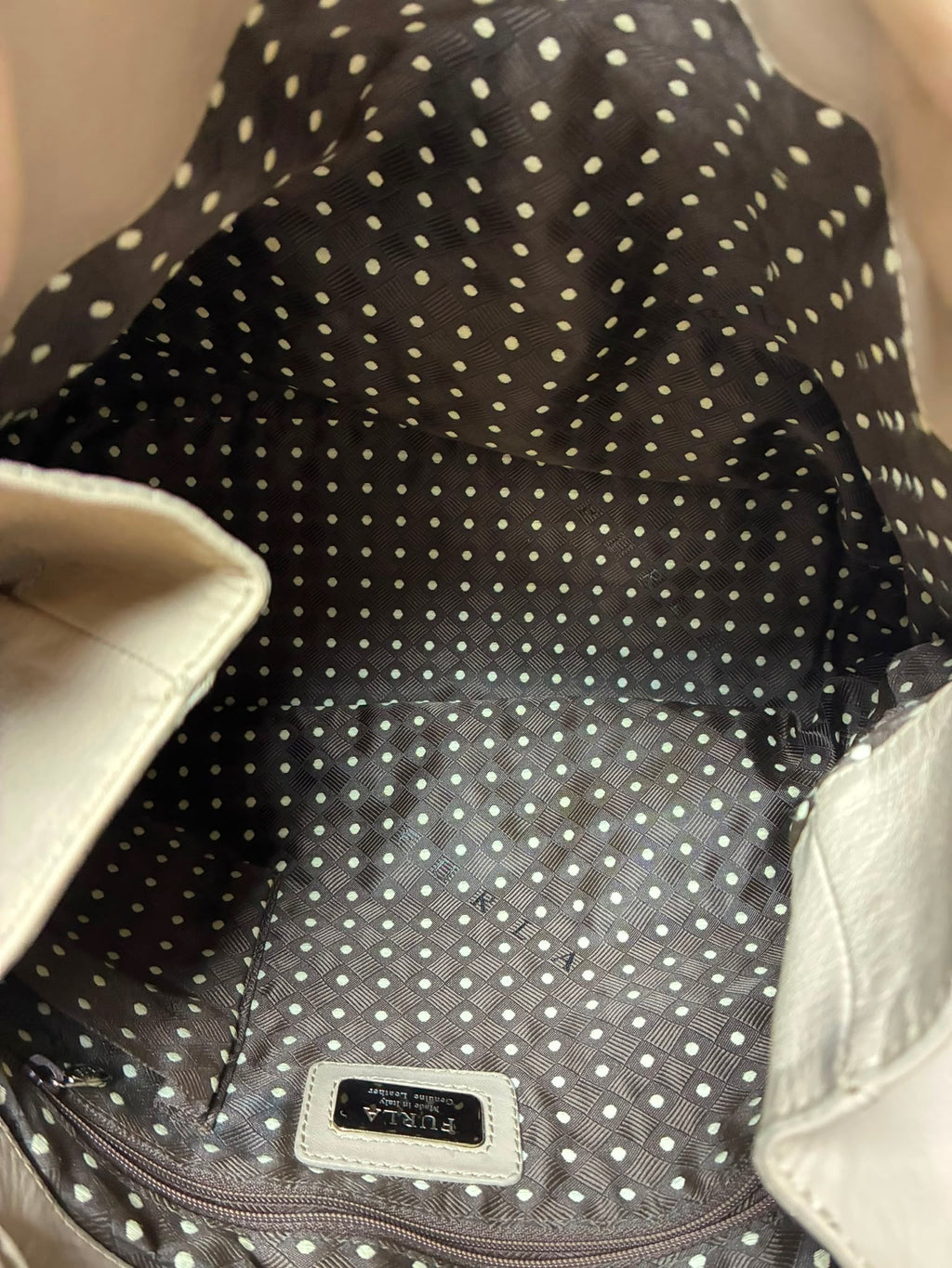 FURLA BROWN BAG-SHOULDER/BROWN