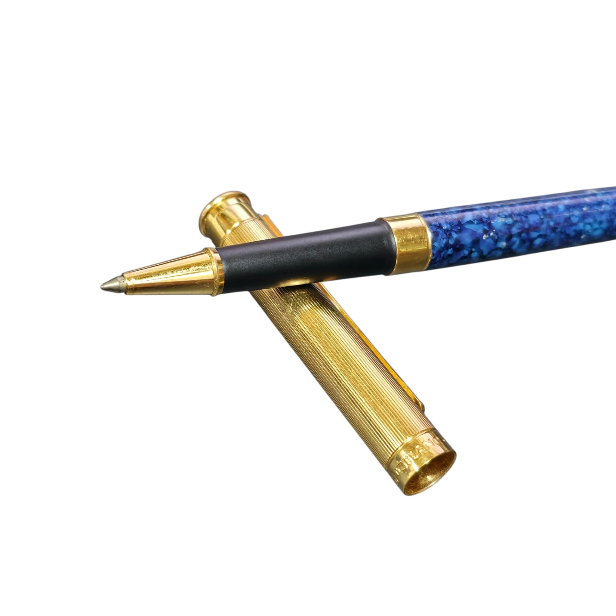 MONT BLANC Noblesse Gold Blue BallPoint Pen