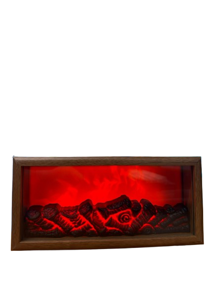 Bluetooth Speaker with LED Fireplace - MS01