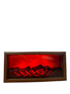 Bluetooth Speaker with LED Fireplace - MS01