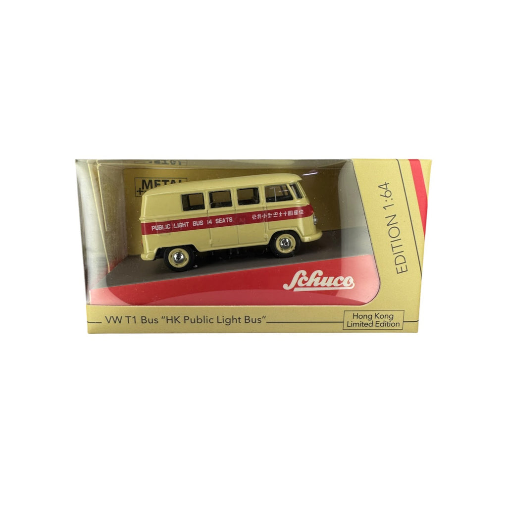 Display Toy 1/64 Volkswagen T1 HK Public Light Bus