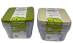 3-Piece 250ml Rectangular Storage Container Set