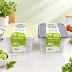 3-Piece 1550ml Rectangular Storage Container Set