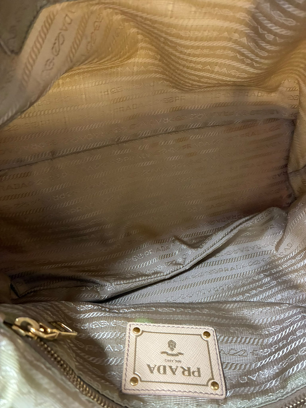Prada Tessuto Nylon 2 Way Tote Bag