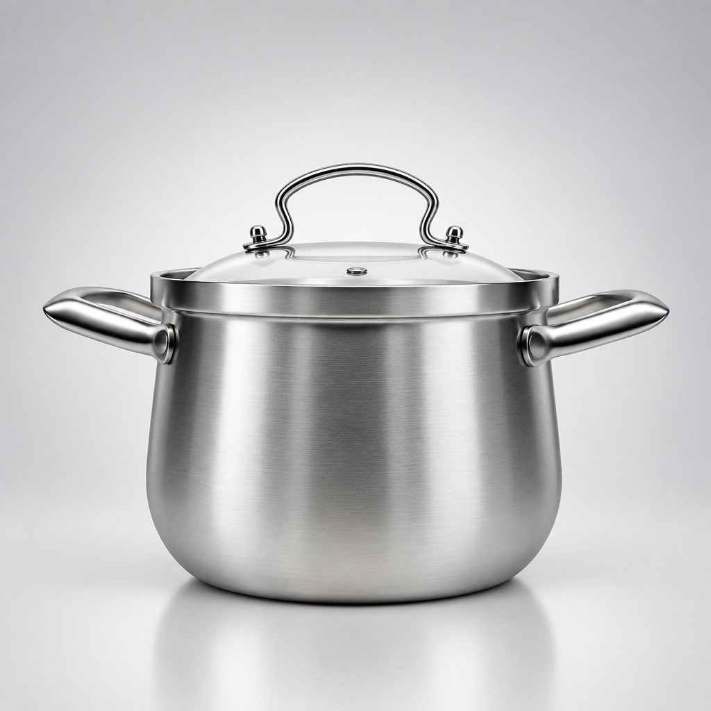 20cm Deep Stew Pot with Lid
