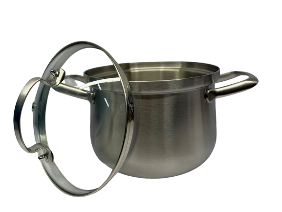 20cm Deep Stew Pot with Lid