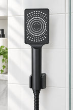 Rectangular Black Series Shower Head