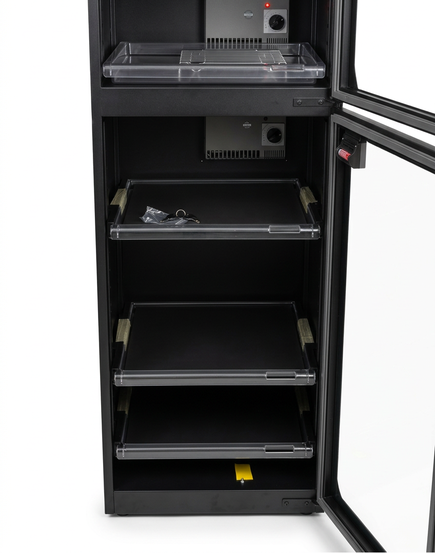 Akarui 2-Tier Dry Cabinet E188D/DG (1 LCD Not Working) Secondary image