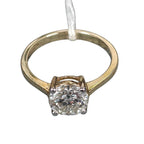 Lab Grown Diamond 14K Yellow Gold Lady Ring