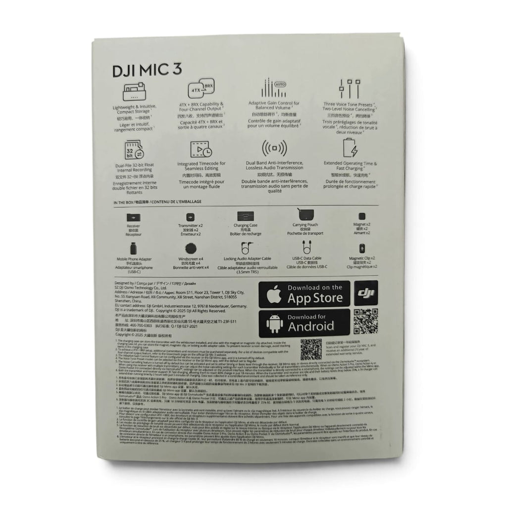 DJI Mic 3 Wireless Microphone