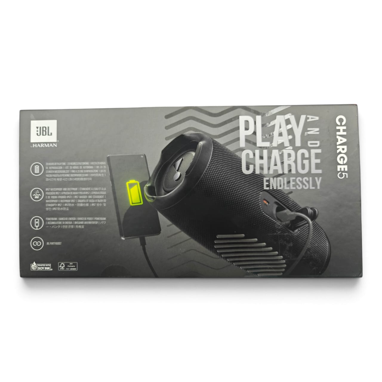 JBL Charge 5 Portable Speaker Secondary image