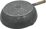 Wok with Handle – 28cm Marble Induction (YJG-11628)