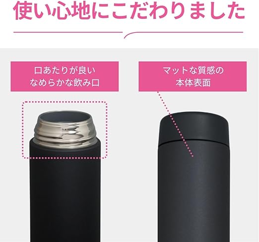 Zojirushi SM-GS72-BA Stainless Steel Mug, 0.72L, Black