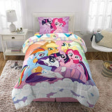 Franco Kids Bedding Super Soft Microfiber Comforter and Sheet Set, 5 Piece Full Size, My Little Pony